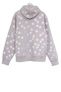 Full Points Reflective Zip Jacket – Reflective Dots Unisex Hoodie — Ansicht 8