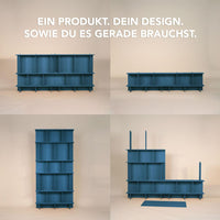 CLIPHUT Modulares Möbelset – 61 Teile flexibel kombinierbar, MDF-Holz — Ansicht 6