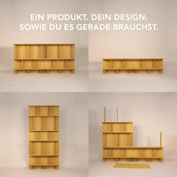CLIPHUT Modulares Möbelset – 61 Teile flexibel kombinierbar, MDF-Holz — Ansicht 4
