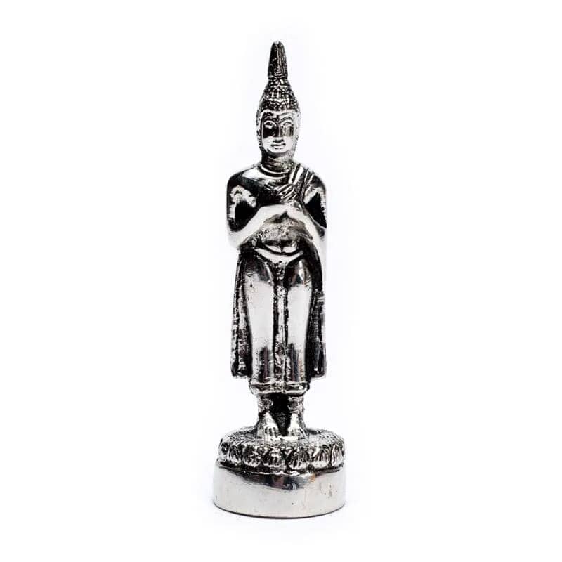 Geburtstags Buddha Statue Dienstag – handgefertigtes Messingglücksbringer — Ansicht 1