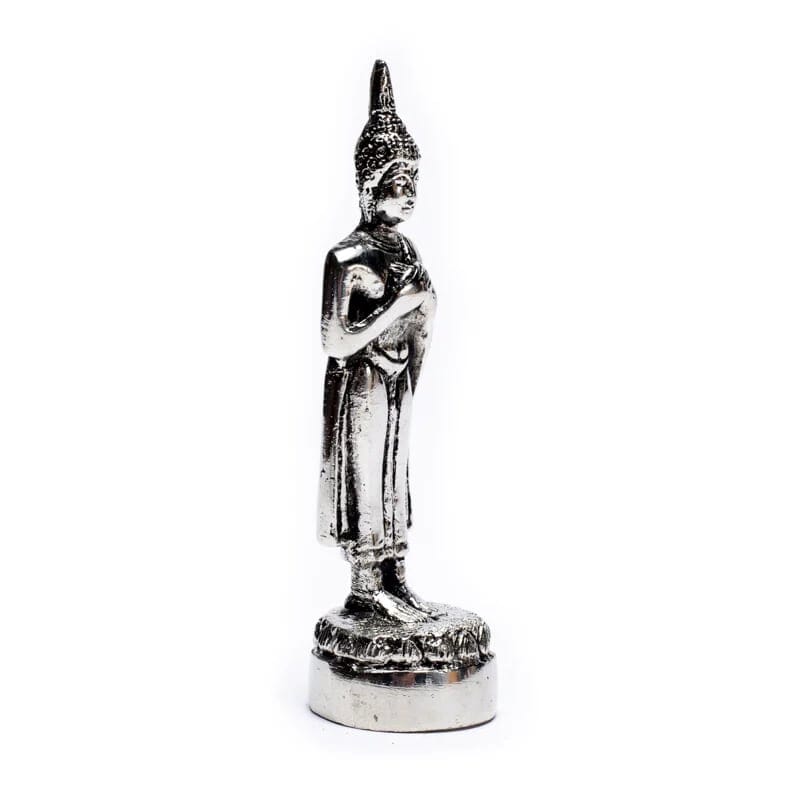 Geburtstags Buddha Statue Dienstag – handgefertigtes Messingglücksbringer — Ansicht 6