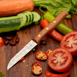 Herder Gemüsemesser | Zöppken Style | Premium Holzgriff & Lasergravur