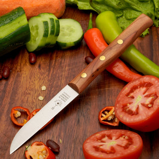 Herder Gemüsemesser | Zöppken Style | Premium Holzgriff & Lasergravur