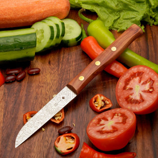 Herder Gemüsemesser | Zöppken Style | Premium Holzgriff & Lasergravur