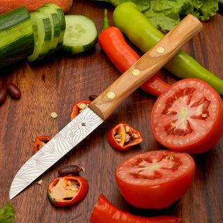 Herder Gemüsemesser | Zöppken Style | Premium Holzgriff & Lasergravur