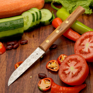 Herder Gemüsemesser | Zöppken Style | Premium Holzgriff & Lasergravur