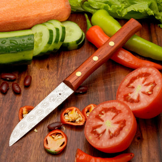 Herder Gemüsemesser | Zöppken Style | Premium Holzgriff & Lasergravur