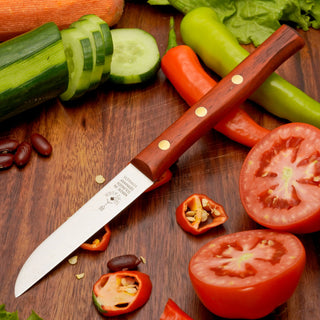 Herder Gemüsemesser | Zöppken Style | Premium Holzgriff & Lasergravur