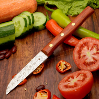 Herder Gemüsemesser | Zöppken Style | Premium Holzgriff & Lasergravur