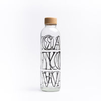 CARRY Glastrinkflasche 0,4 L – Bruchsicheres Glas — Ansicht 10