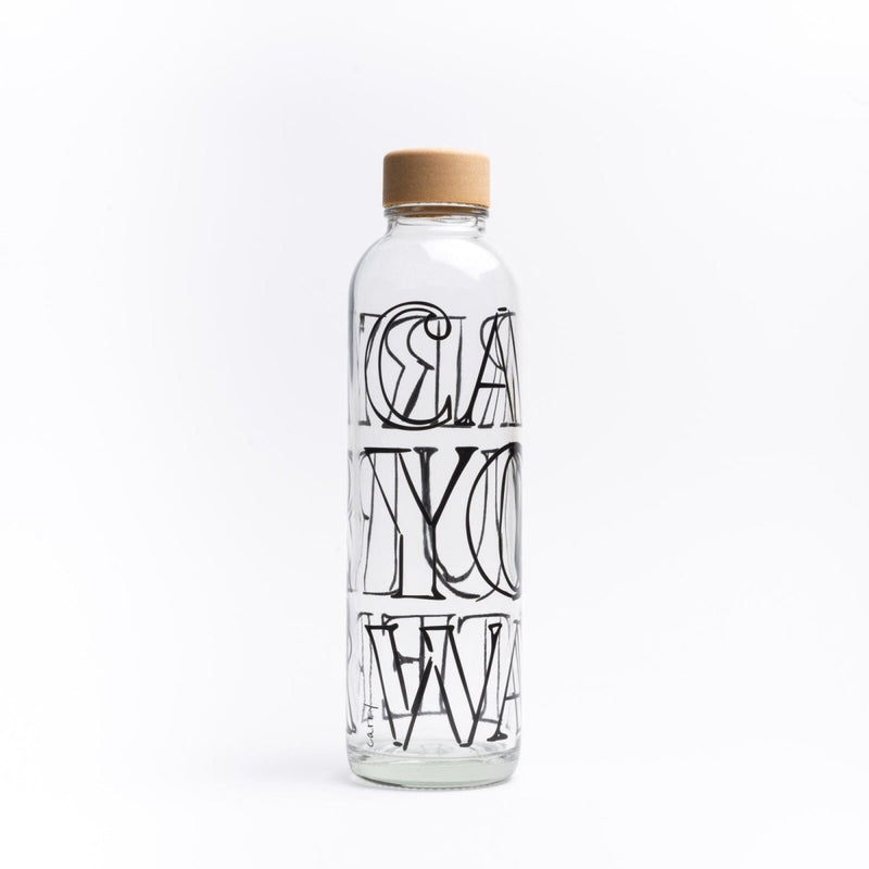 CARRY Glastrinkflasche 0,4 L – Bruchsicheres Glas — Ansicht 10