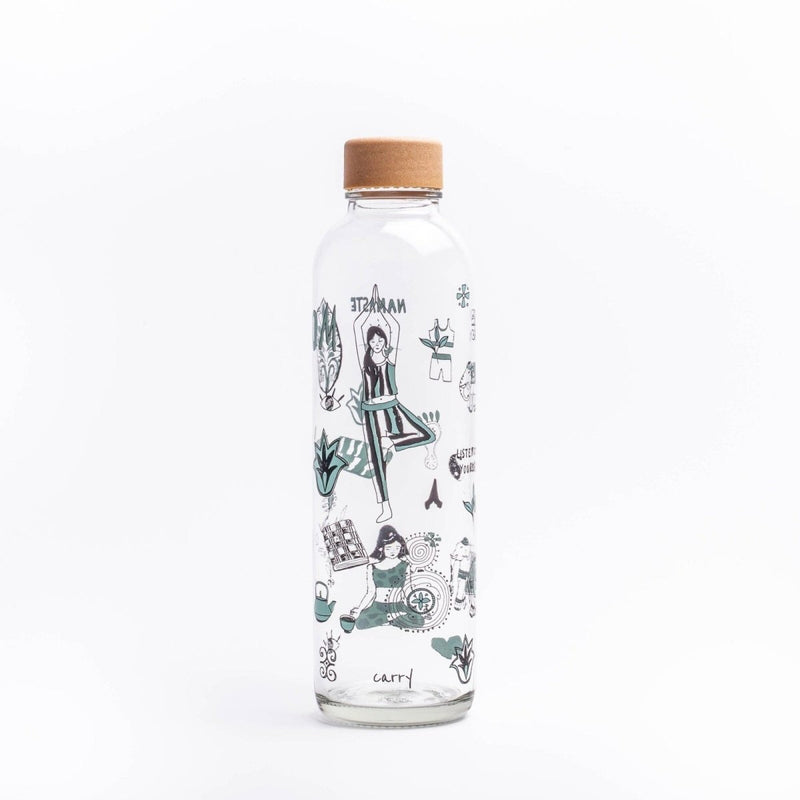 CARRY Glastrinkflasche 0,4 L – Bruchsicheres Glas — Ansicht 21