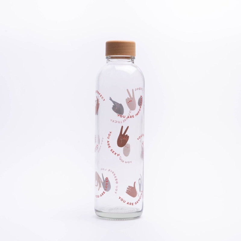 CARRY Glastrinkflasche 0,4 L – Bruchsicheres Glas — Ansicht 51