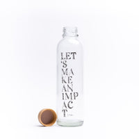 CARRY Glastrinkflasche 0,4 L – Bruchsicheres Glas — Ansicht 64