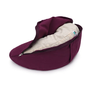 Glückssitz® MOND – Halbrund | 100 % Baumwolle | Regional gefertigt