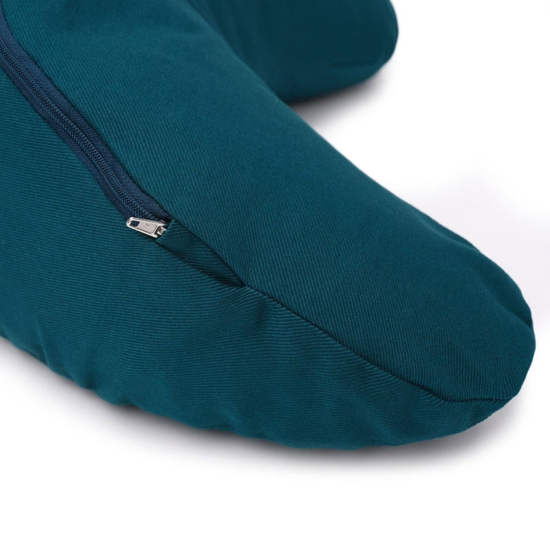Glückssitz® MOND Meditationskissen – 100 % Baumwolle halbrund — Ansicht 15