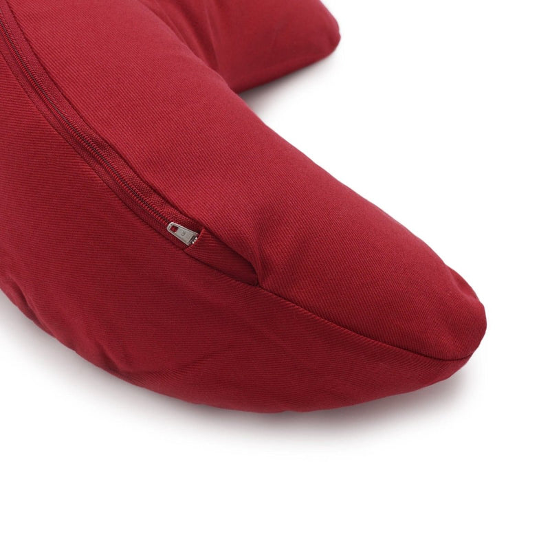 Glückssitz® MOND Meditationskissen – 100 % Baumwolle halbrund — Ansicht 44