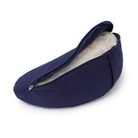 Glückssitz® MOND Meditationskissen – 100 % Baumwolle halbrund — Ansicht 36