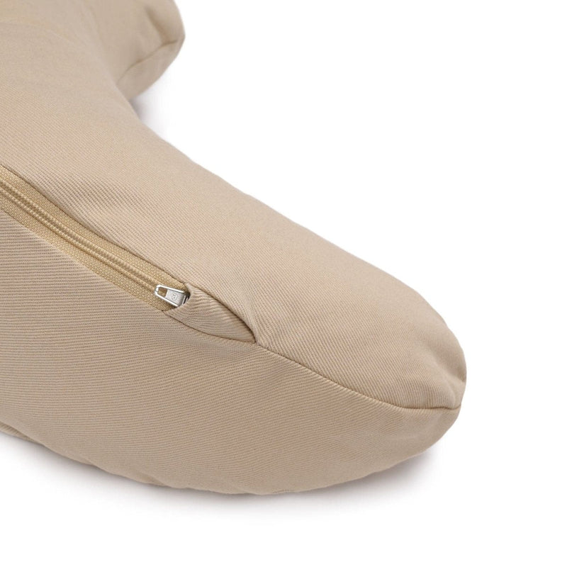 Glückssitz® MOND Meditationskissen – 100 % Baumwolle halbrund — Ansicht 12