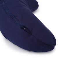 Glückssitz® MOND Meditationskissen – 100 % Baumwolle halbrund — Ansicht 35