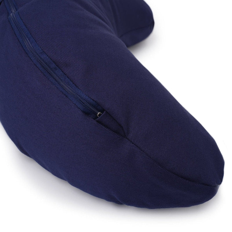 Glückssitz® MOND Meditationskissen – 100 % Baumwolle halbrund — Ansicht 35