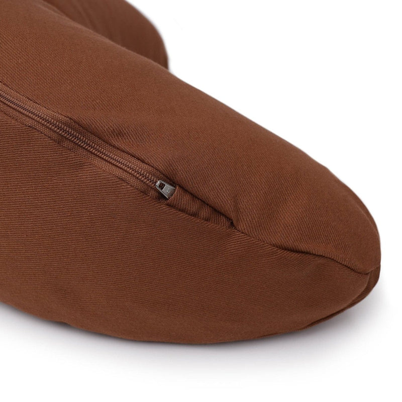 Glückssitz® MOND Meditationskissen – 100 % Baumwolle halbrund — Ansicht 31