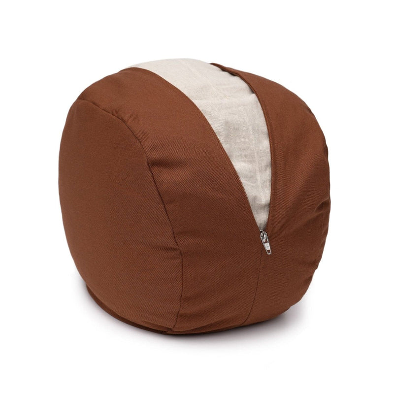 Glückssitz® Yogakissen OVAL – Meditationskissen Buchweizenschalen — Ansicht 32