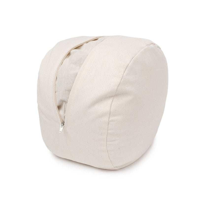 Glückssitz® Yogakissen OVAL – Meditationskissen Buchweizenschalen — Ansicht 43