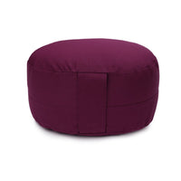Glückssitz® Yogakissen OVAL – Meditationskissen Buchweizenschalen — Ansicht 9