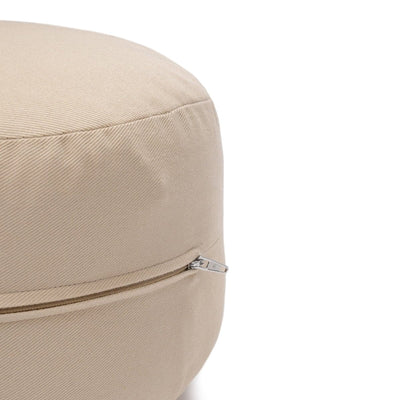 Glückssitz® Yogakissen OVAL – Meditationskissen Buchweizenschalen