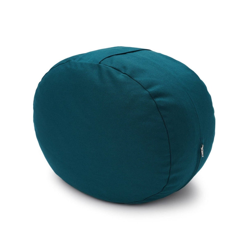 Glückssitz® Yogakissen OVAL – Meditationskissen Buchweizenschalen — Ansicht 18