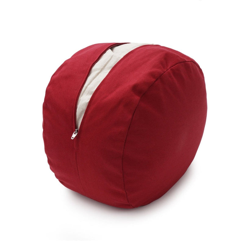 Glückssitz® Yogakissen OVAL – Meditationskissen Buchweizenschalen — Ansicht 15