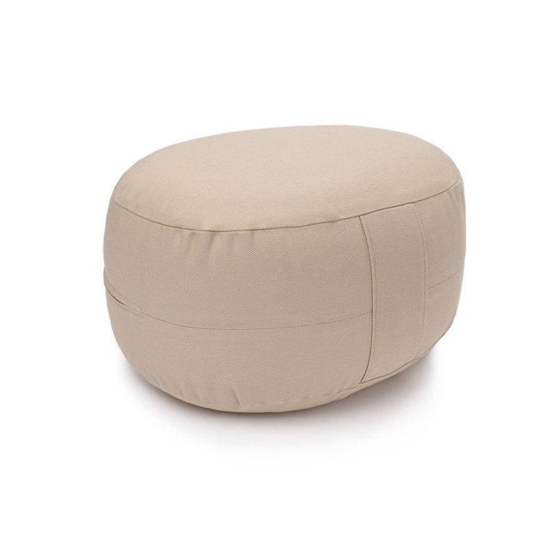 Glückssitz® Yogakissen OVAL – Meditationskissen Buchweizenschalen — YOVANA GmbH • yogabox.de