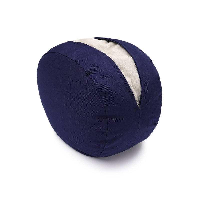 Glückssitz® Yogakissen OVAL – Meditationskissen Buchweizenschalen — Ansicht 7