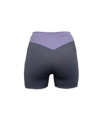Oban Shorts – Grey | High Waisted | Quick Dry | Sustainable ECONYL® — Ansicht 5