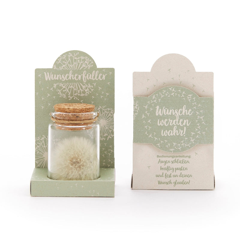 Wish Granter – Dandelion in Glass, Handmade — Ansicht 5