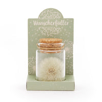 Wish Granter – Dandelion in Glass, Handmade — Ansicht 3
