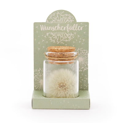 Wish Granter – Dandelion in Glass, Handmade