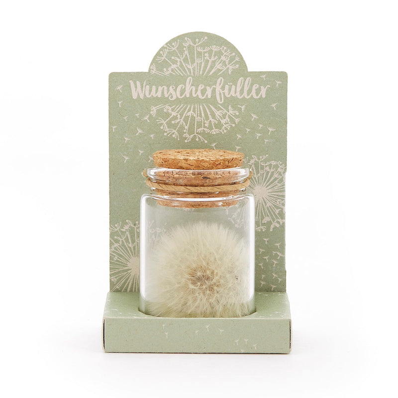 Wish Granter – Dandelion in Glass, Handmade — Ansicht 3