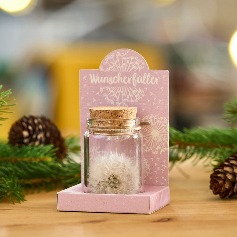 Wish Granter – Dandelion in Glass, Handmade — Ansicht 8