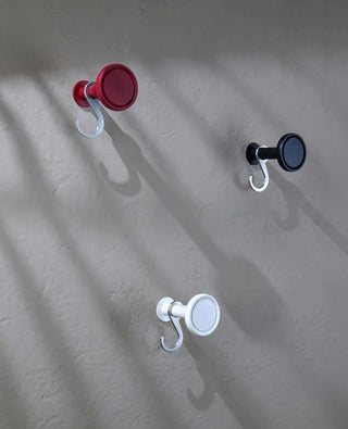 Edelstahl Designhaken – kombiniert mit Eye Wandhaken, puristisch und leicht von Siqual