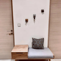 HAMO Magnetischer Schlüsselhalter 4er-Set – Holz, Flur-Organizer — Ansicht 6