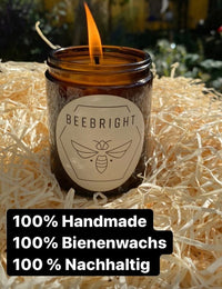Handmade Beeswax Candle – regionally produced, 35-40h burn time — Ansicht 6