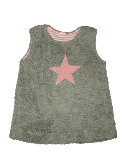 Kinderkleid Stern aus Bio-Baumwollplüsch – Kuschelig, Hautfreundlich, Nachhaltig