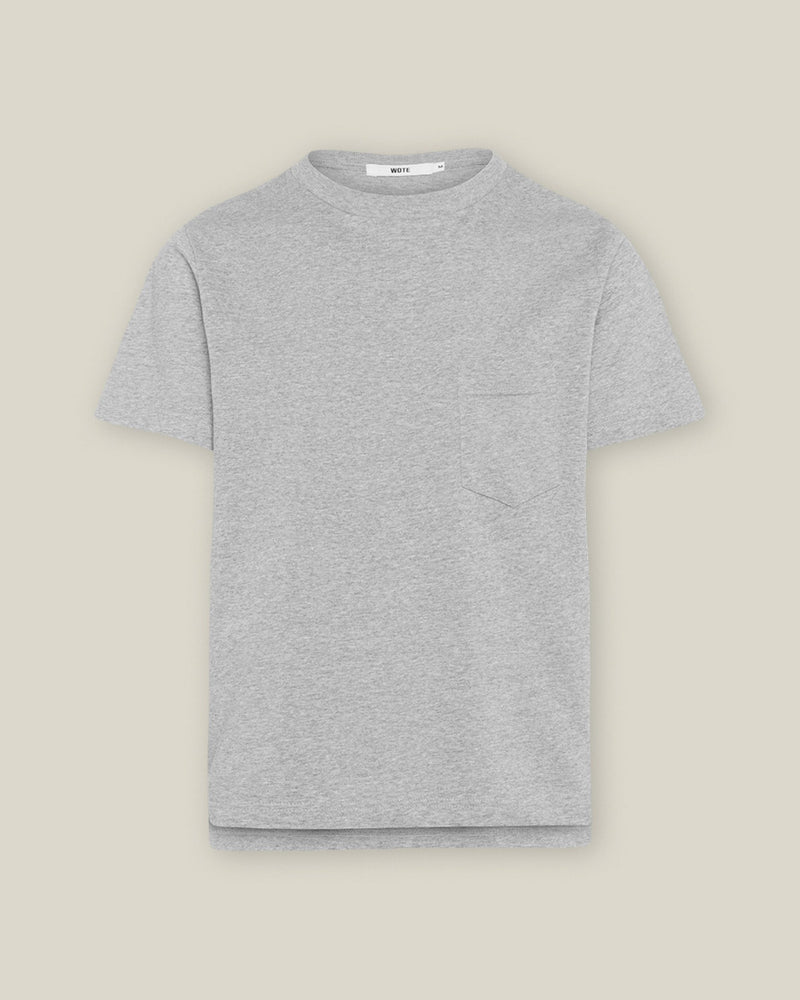 Oversized T-Shirt mit Brusttasche – Bio-Baumwolle, GOTS-zertifiziert — Ansicht 8