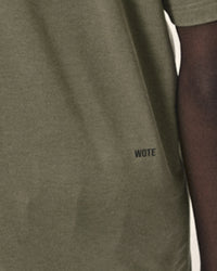 Oversized T-Shirt mit Brusttasche – Bio-Baumwolle, GOTS-zertifiziert — Ansicht 3