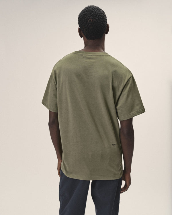 Oversized T-Shirt mit Brusttasche – Bio-Baumwolle, GOTS-zertifiziert