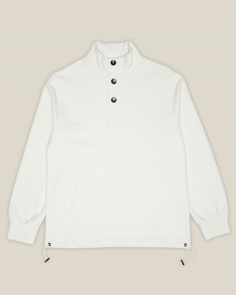 Men's Stand-Up Collar Sweatshirt Organic Cotton – Fairly produced Portugal — Ansicht 3