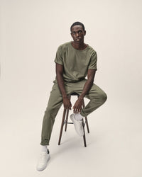 Men's organic cotton sweatpants – relaxed fit | GOTS-certified | fairly produced in Portugal — Ansicht 1