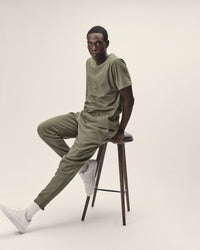 Herren Sweatpants aus Organic Cotton – lässiger Fit | GOTS-zertifiziert | fair produziert in Portugal — Ansicht 2